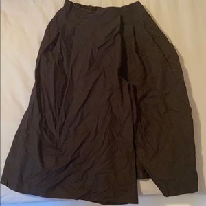 Lightweight Korean Black Pants Skirt